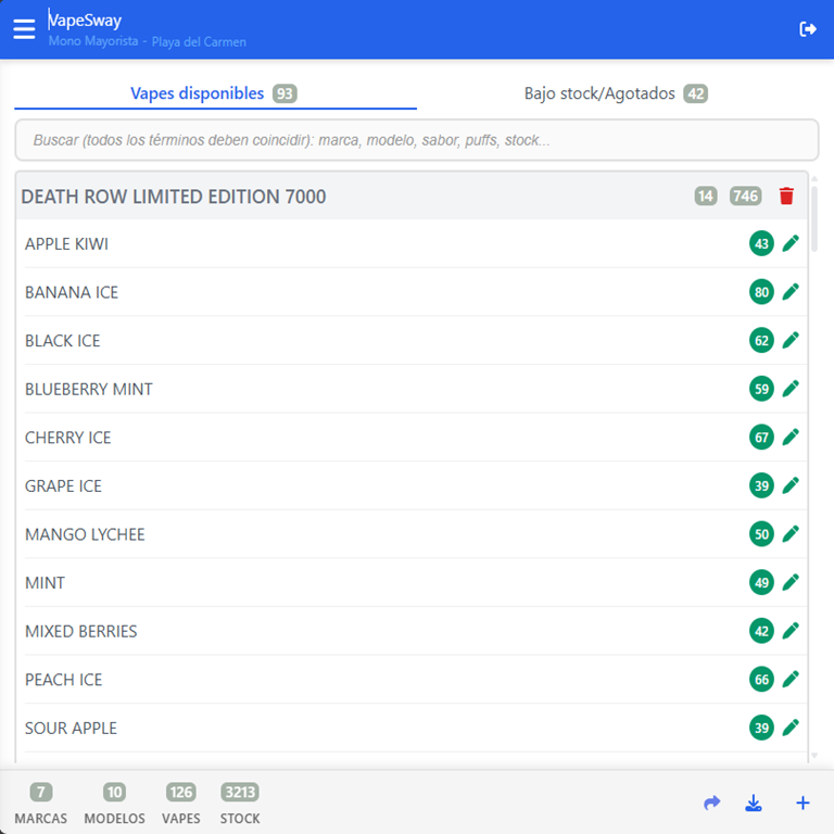 Gestión de Inventario